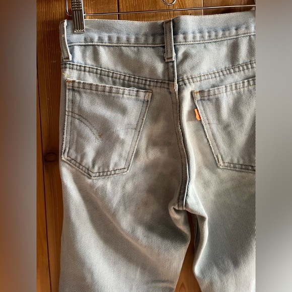 Vintage 70s 917 Orange Tab Levi’s flare jeans - Picture 12 of 16